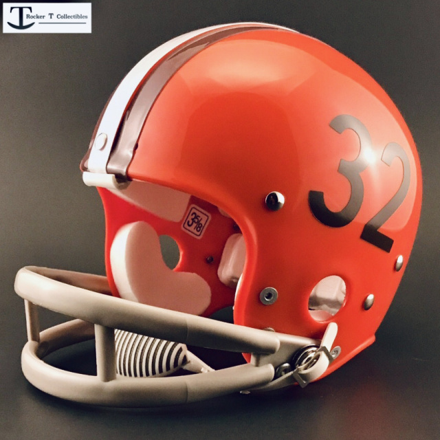 Jim Brown 1960 Cleveland Browns 2-Bar Throwback